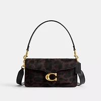 Tabby Shoulder Bag In Haircalf With Leopard Print