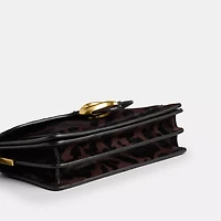 Tabby Shoulder Bag In Haircalf With Leopard Print