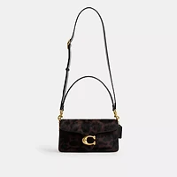 Tabby Shoulder Bag In Haircalf With Leopard Print