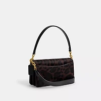 Tabby Shoulder Bag In Haircalf With Leopard Print