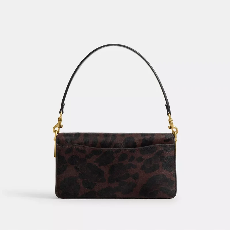 Tabby Shoulder Bag In Haircalf With Leopard Print