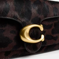 Tabby Shoulder Bag 26 In Haircalf With Leopard Print
