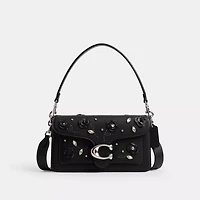 Tabby Shoulder Bag 26 With Crystal Embellishment