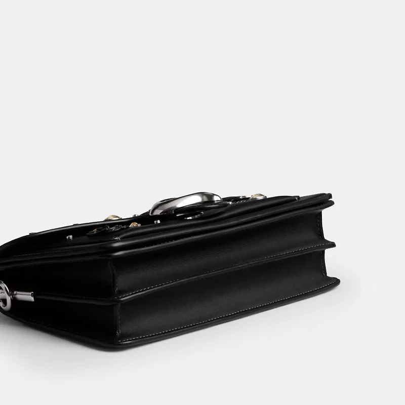 Tabby Shoulder Bag 26 With Crystal Embellishment