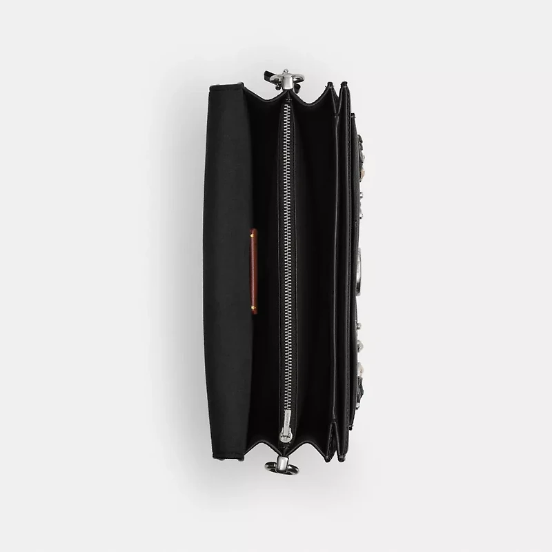 Tabby Shoulder Bag 26 With Crystal Embellishment