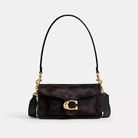 Tabby Shoulder Bag 20 In Haircalf With Leopard Print