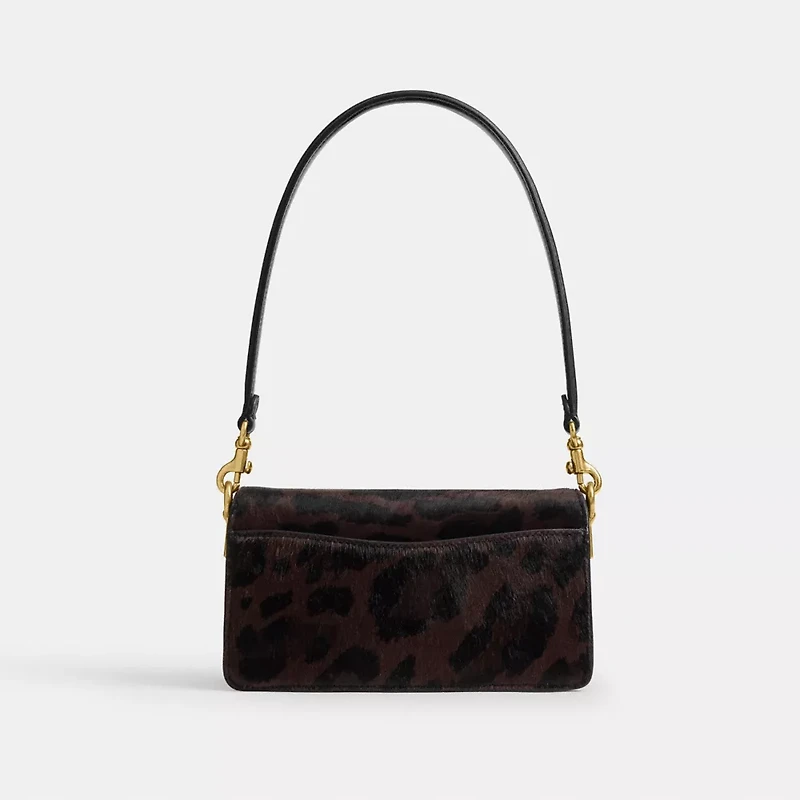 Tabby Shoulder Bag 20 In Haircalf With Leopard Print