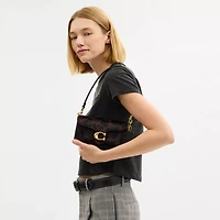 Tabby Shoulder Bag 20 In Haircalf With Leopard Print