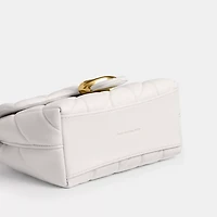 Tabby Top Handle Bag With Quilting