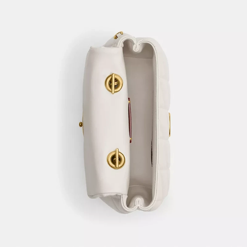 Tabby Top Handle Bag With Quilting