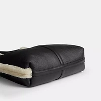 Brooklyn Shoulder Bag 28 In Shearling