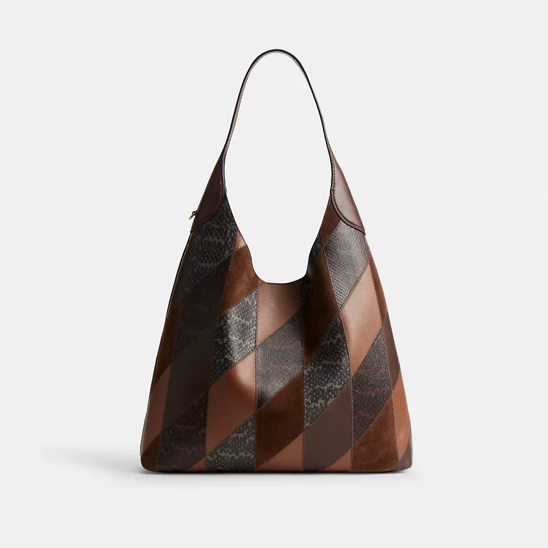 Brooklyn Shoulder Bag 39 With Snakeskin Patchwork