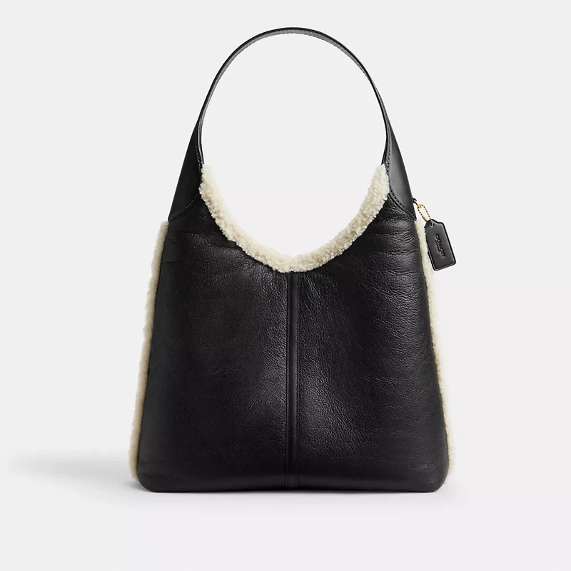 Brooklyn Shoulder Bag 39 In Shearling