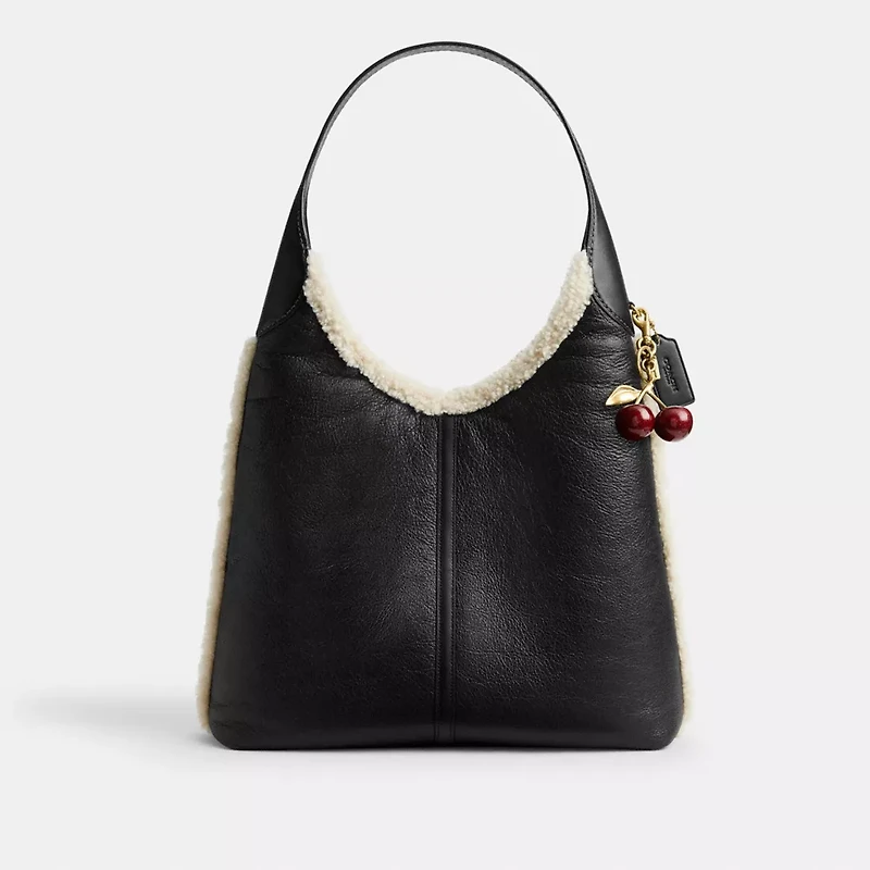 Brooklyn Shoulder Bag 39 In Shearling