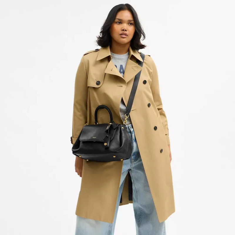 Slouchy Rogue Top Handle Bag