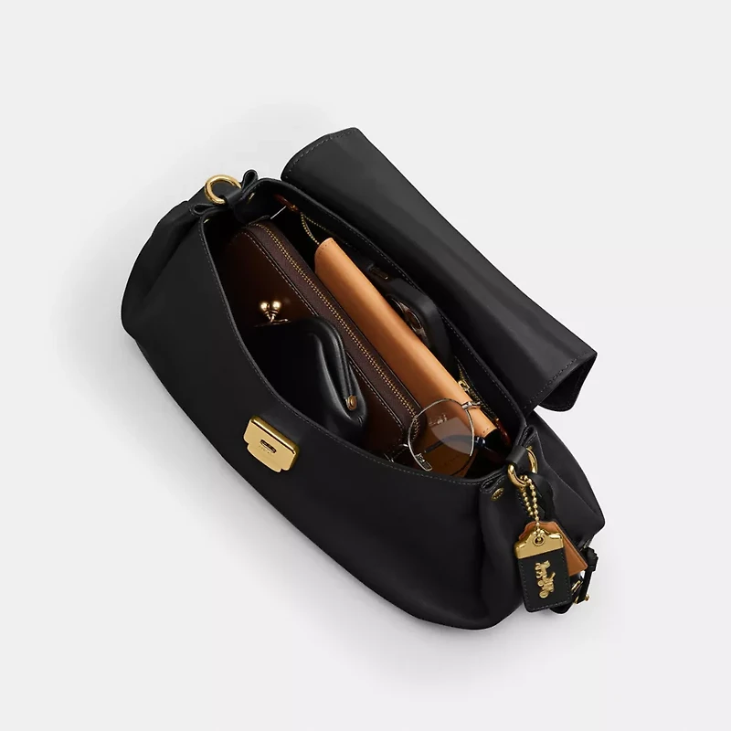 Slouchy Rogue Top Handle Bag