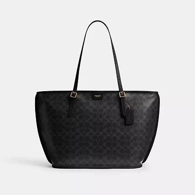 Taxi Tote Bag In Signature Canvas