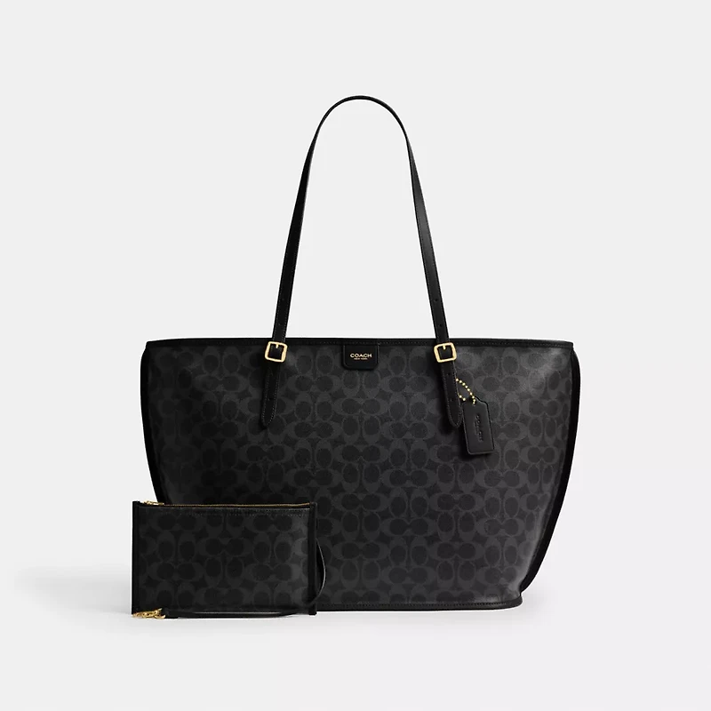 Taxi Tote Bag In Signature Canvas