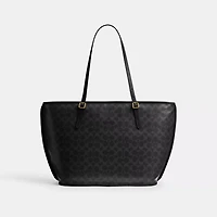 Taxi Tote Bag Signature Canvas