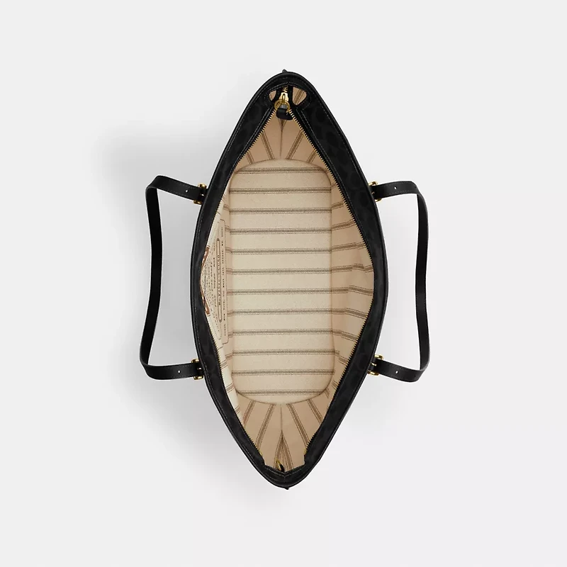 Taxi Tote Bag Signature Canvas