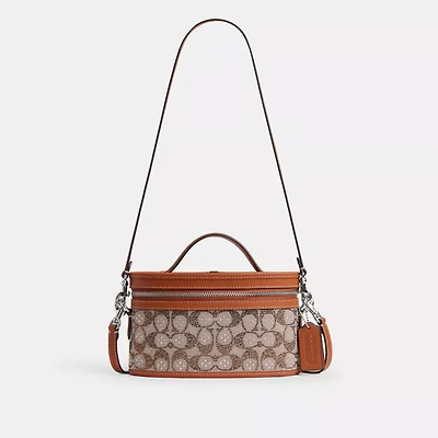 Trail Bag In Crystal Signature Jacquard