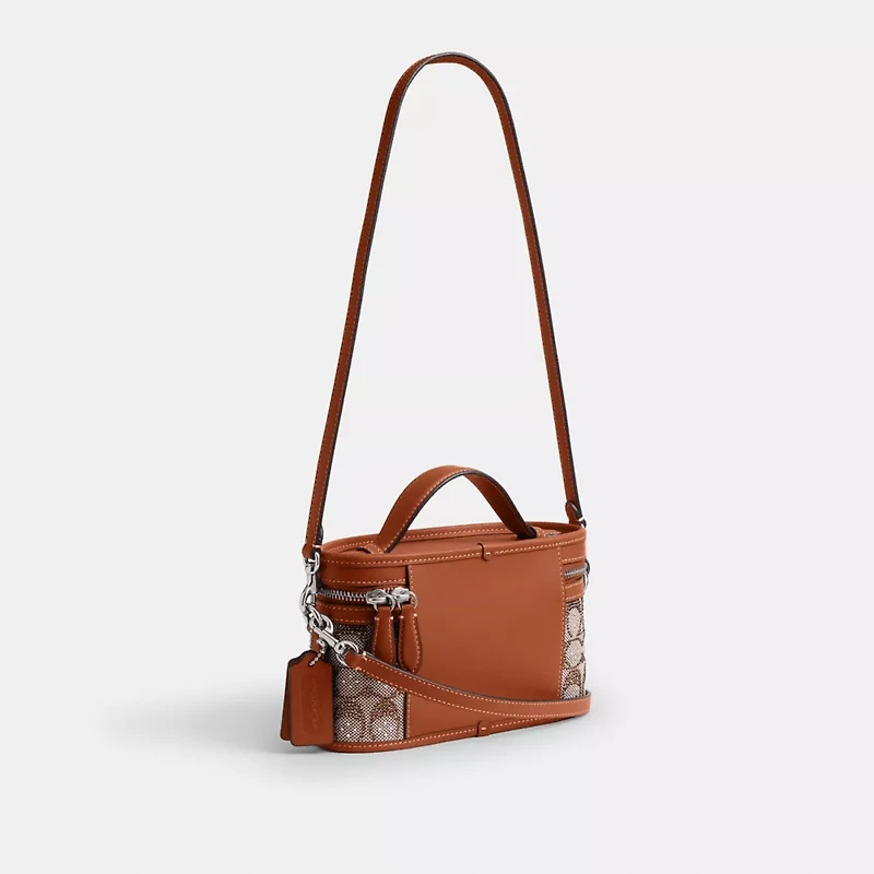 Trail Bag In Crystal Signature Jacquard