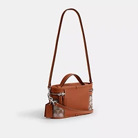 Trail Bag In Crystal Signature Jacquard