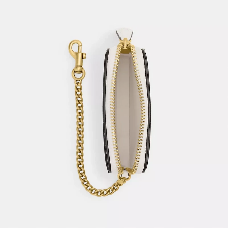 Essential Chain Card Case With Sticker Print