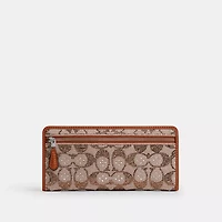 Essential Slim Wallet In Crystal Signature Jacquard