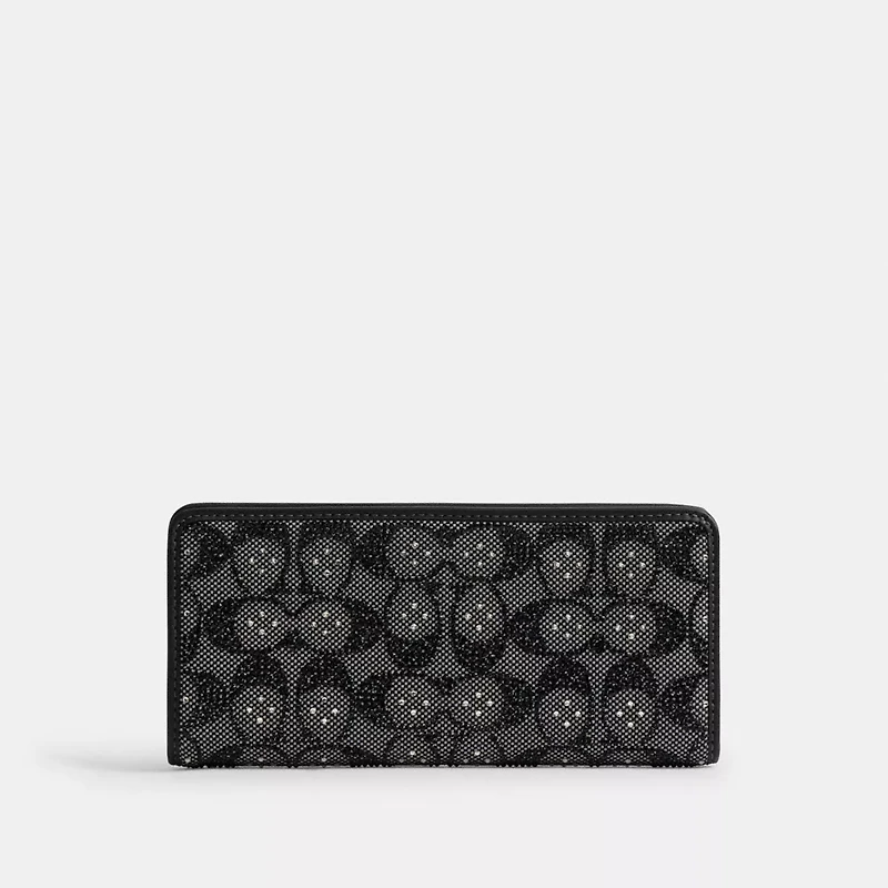 Essential Slim Wallet Crystal Signature Jacquard