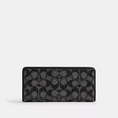 Essential Slim Wallet Crystal Signature Jacquard