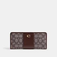 Essential Slim Wallet In Signature Jacquard