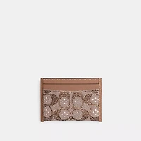 Essential Card Case In Crystal Signature Jacquard