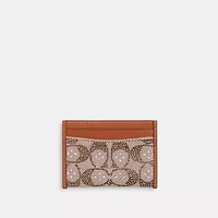 Essential Card Case In Crystal Signature Jacquard