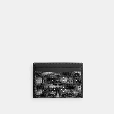 Essential Card Case Crystal Signature Jacquard