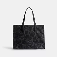 Tote With Camo Print And Rexy