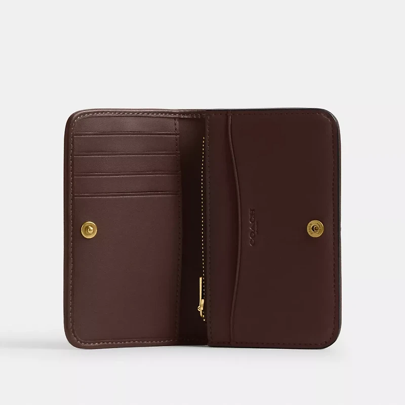 Essential Slim Card Case In Signature Jacquard