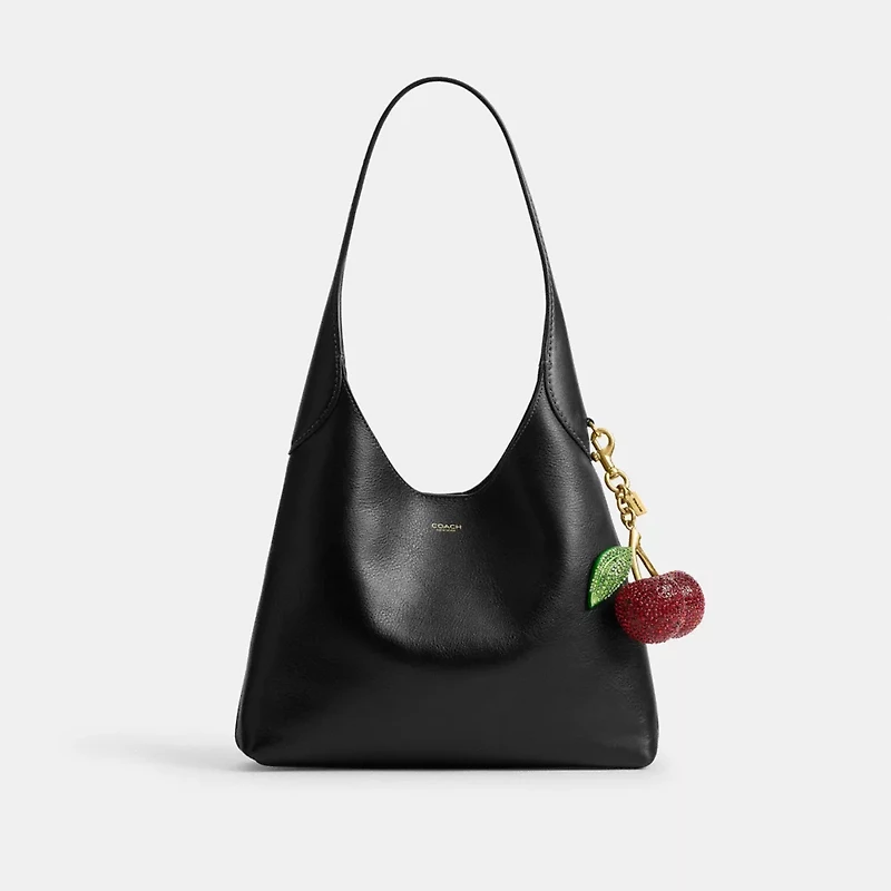 Crystal Cherry Bag Charm