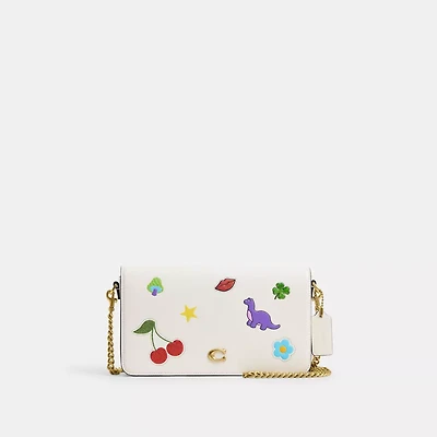 Mila Crossbody Bag With Sticker Print