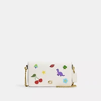 Mila Crossbody Bag With Sticker Print