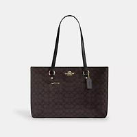 Station Tote Bag Signature Canvas
