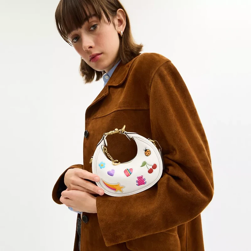 Jonie Bag With Sticker Print