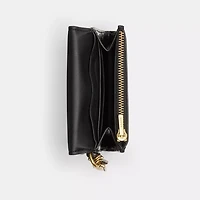 Essential Flap Card Case With Charms