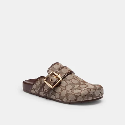 Archival Buckle Clog Signature Jacquard
