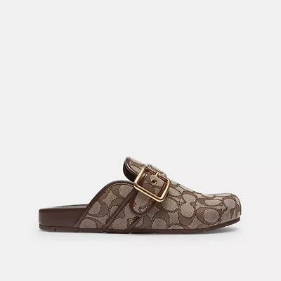 Archival Buckle Clog Signature Jacquard