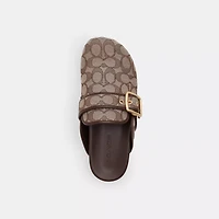 Archival Buckle Clog Signature Jacquard