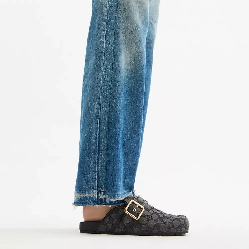 Archival Buckle Clog Signature Jacquard