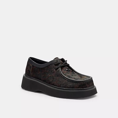Sculpted C Chukka Boot With Leopard Print