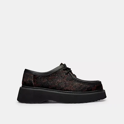 Sculpted C Chukka Boot With Leopard Print