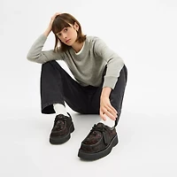 Sculpted C Chukka Boot With Leopard Print